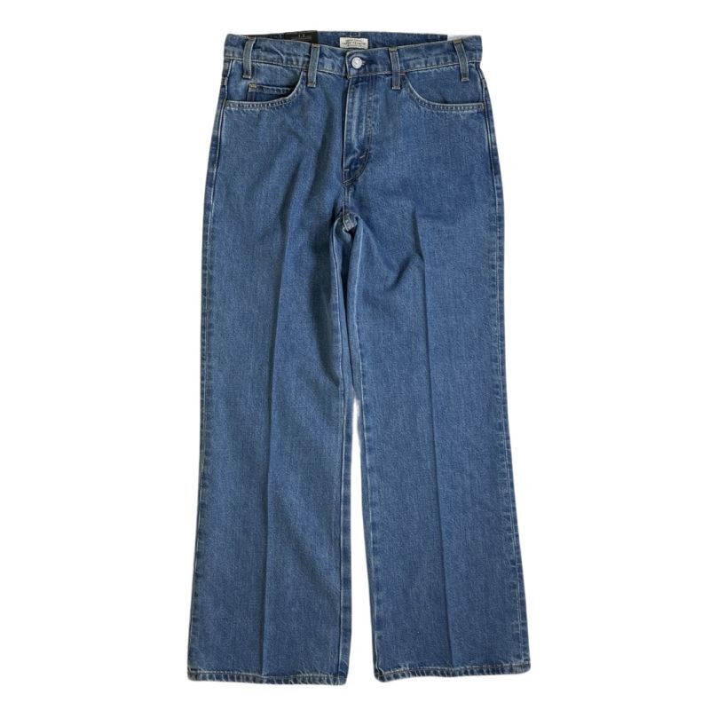 画像1: Levi's Sta-Prest Flare Jeans Medium Indigo / リーバイス ステイ・プレスト スタプレ フレア ジーンズ ミディアムインディゴ (1)