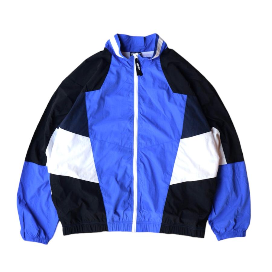 Shakawear Nylon Track Jacket Royal / シャカウェア ナイロン トラックジャケット ロイヤル RAWDRIP