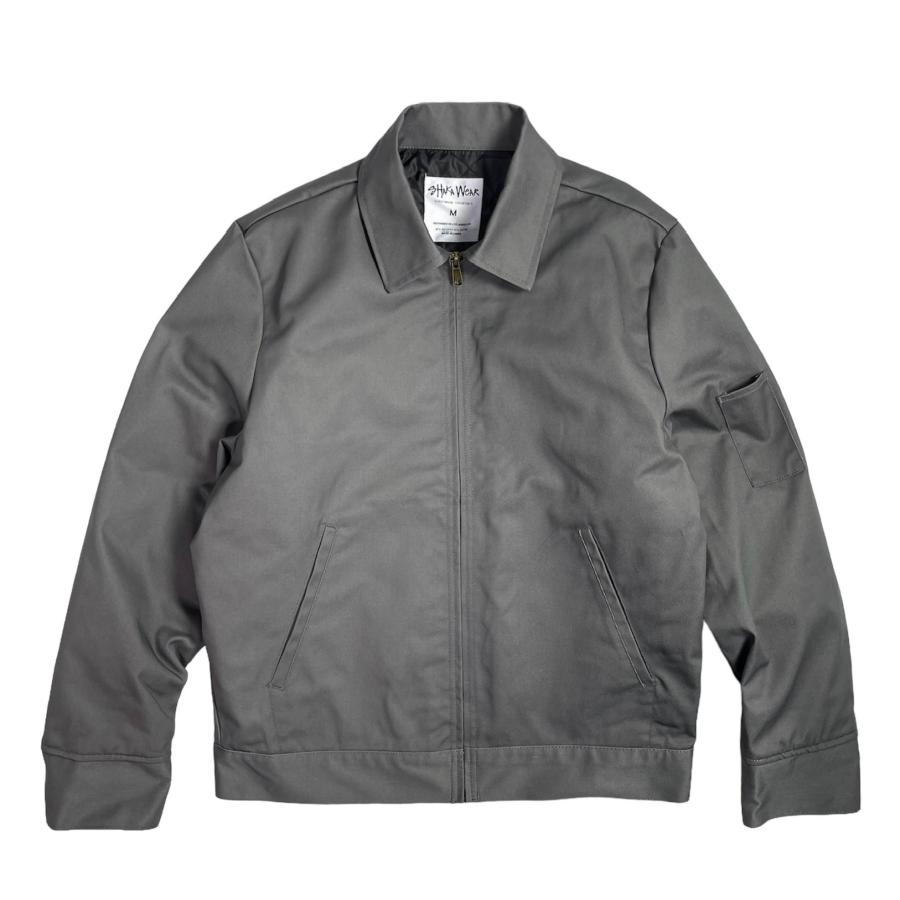 画像1: Shakawear Insulated Mechanic Jacket Dark Grey / シャカウェア インサレーテッド メカニックジャケット ダークグレー (1)