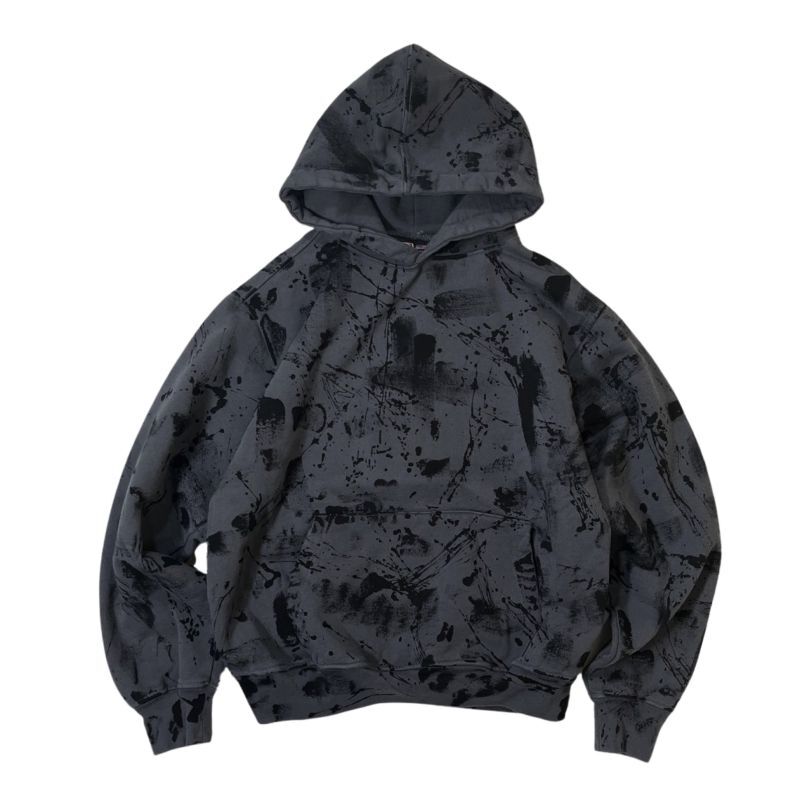 RAWDRIPxUchida Dyeing Factory Custom Bayside Scatter Hooded 