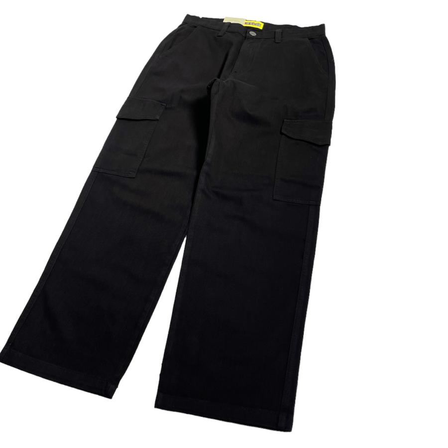 NEO BLUE Baggy Cargo Skate Pants Black / ネオブルー バギー カーゴ 