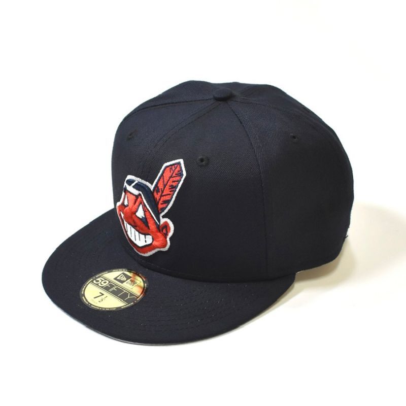 New Era 59FIFTY インディアンズキャップ 7 1/4ネイビー、 Amazon | ニューエラ (New Era) 59フィフティ キャップ - 本物