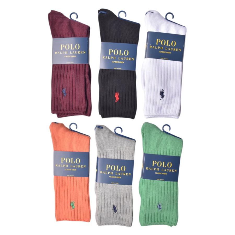 画像1: Polo Ralph Lauren Classic Crew Socks (1)