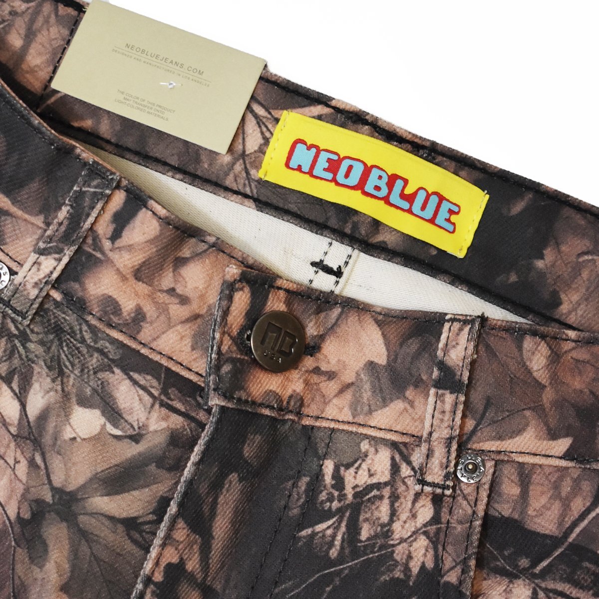 画像4: NEO BLUE Super Baggy Double Knee Pants - Hunt Camo (4)