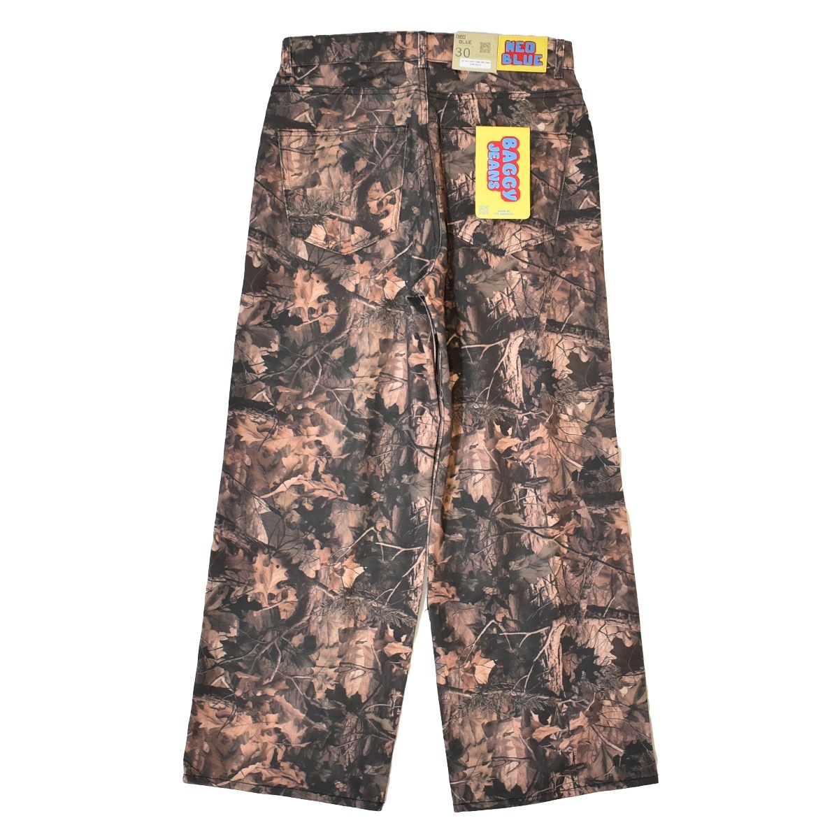 画像2: NEO BLUE Super Baggy Double Knee Pants - Hunt Camo (2)